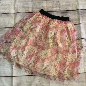 3/$20 🎇Floral Tulle Skirt